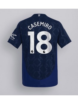 Manchester United Casemiro #18 Gostujuci Dres 2024-25 Kratak Rukavima